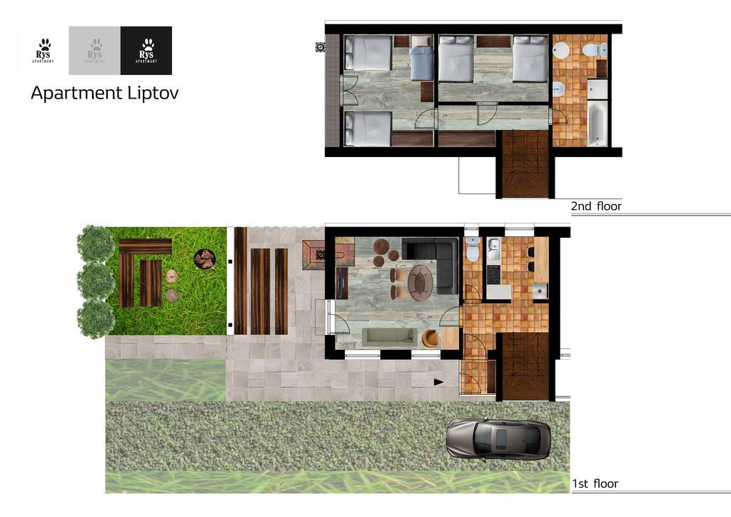 Rys Apartmany - Liptov Liptovský Mikuláš Εξωτερικό φωτογραφία