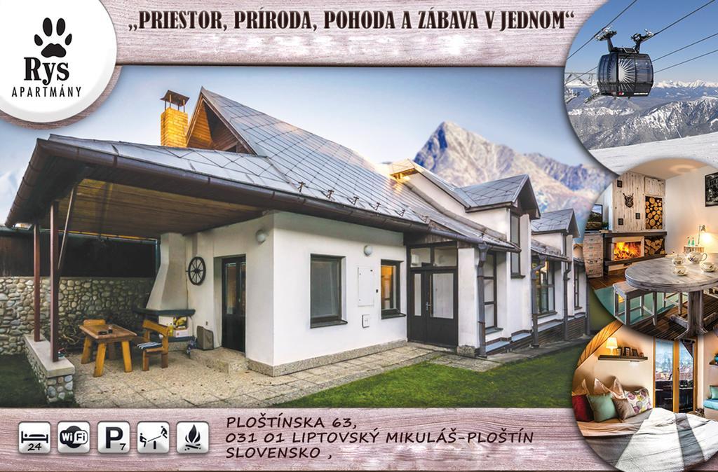 Rys Apartmany - Liptov Liptovský Mikuláš Εξωτερικό φωτογραφία